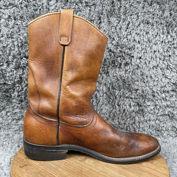 Vintage Red Wing Pecos Pull On Cowboy Western Boots Men's 12 B - Picture 6 of 12